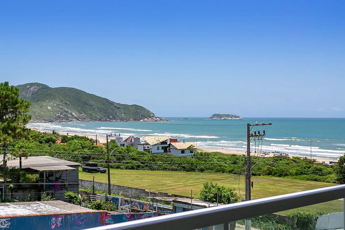 Vista mar | Sacada com Churrasqueira #CSA02