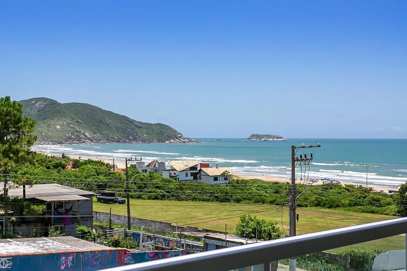 Vista mar | Sacada com Churrasqueira #CSA02