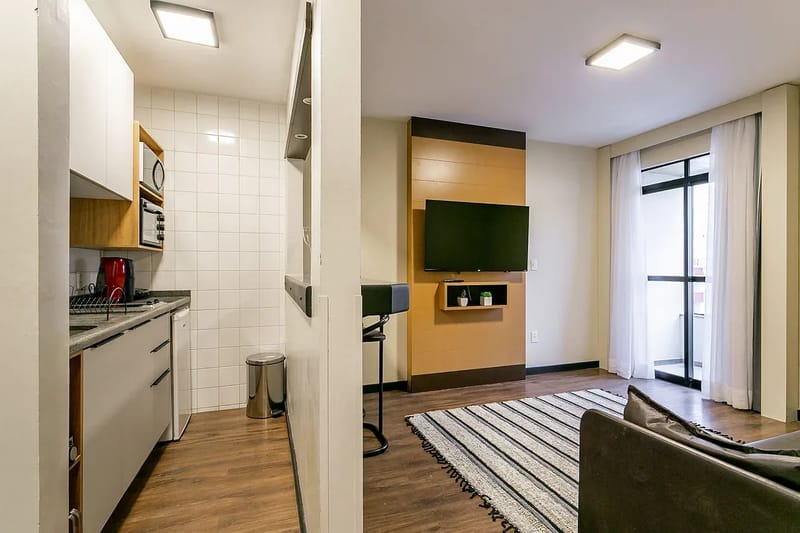 WI-FI 500MB | Piscina | Sacada com Vista Mar #CA46