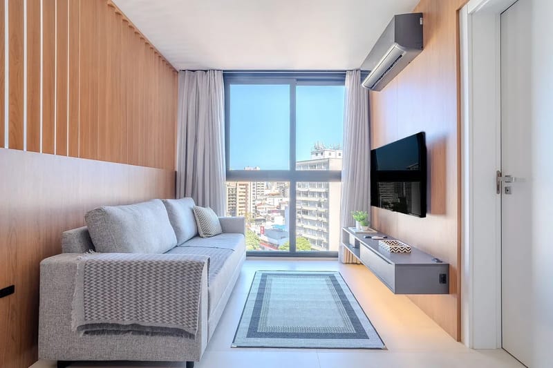 Piscina no Rooftop | 500m da Av. Beiramar #CA88
