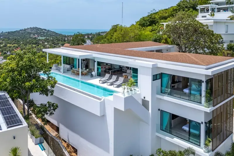 Villa Ananda Samui – Refugio de serenidad junto al océano de 5 dormitorios — foto 4