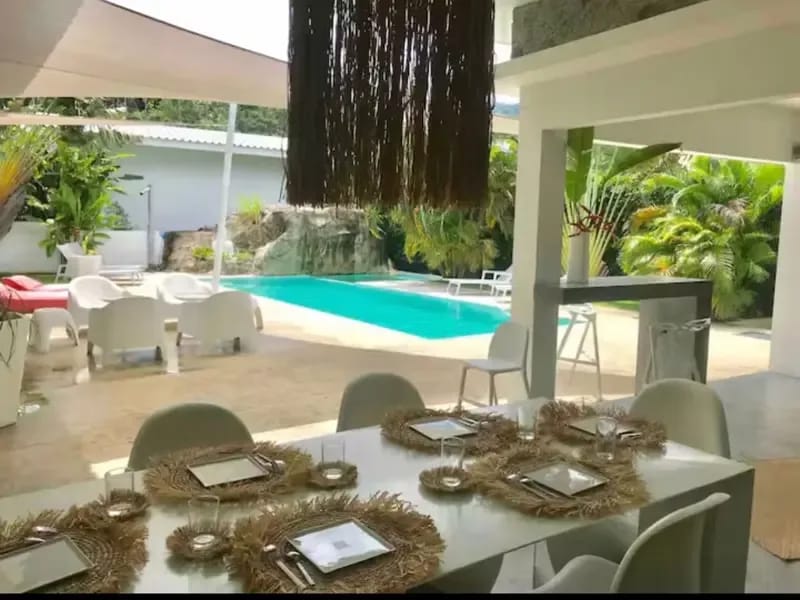Villa con vistas a la montaña de 3 dormitorios con piscina grande-Maenam — foto 6