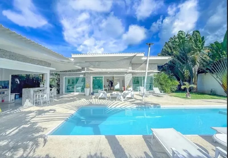Villa con vistas a la montaña de 3 dormitorios con piscina grande-Maenam — foto 1