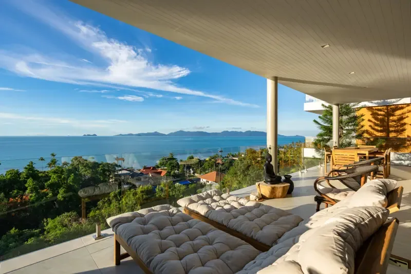 Rêve Samui | Residencia de lujo con vistas al mar y 2 dormitorios • Playa de Bang Por — foto 2