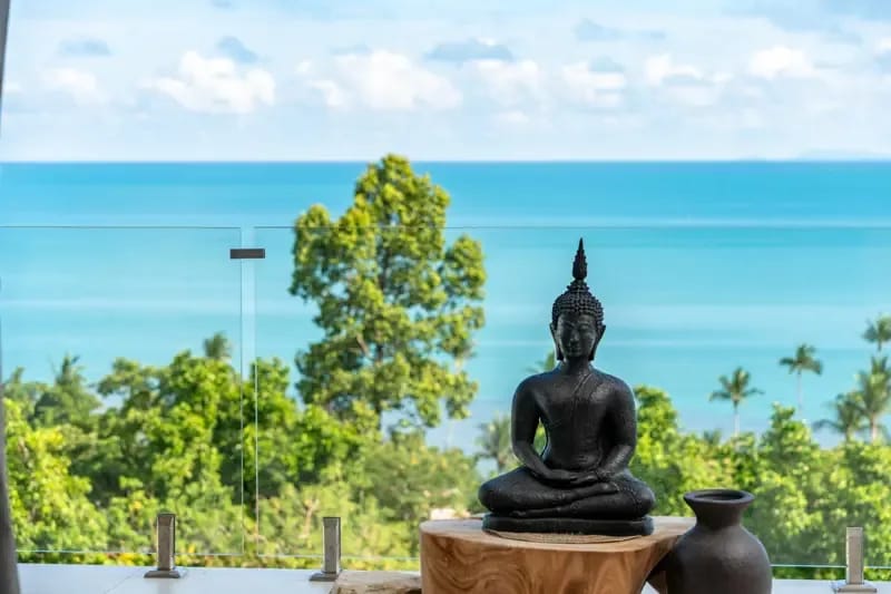 Rêve Samui | Residencia de lujo con vistas al mar y 2 dormitorios • Playa de Bang Por — foto 1