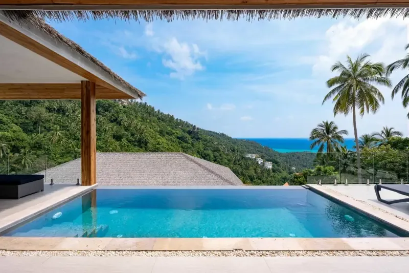Sunrise Hill · Villa de 4 dormitorios con vistas al mar y piscina infinita, Lamai — foto 3