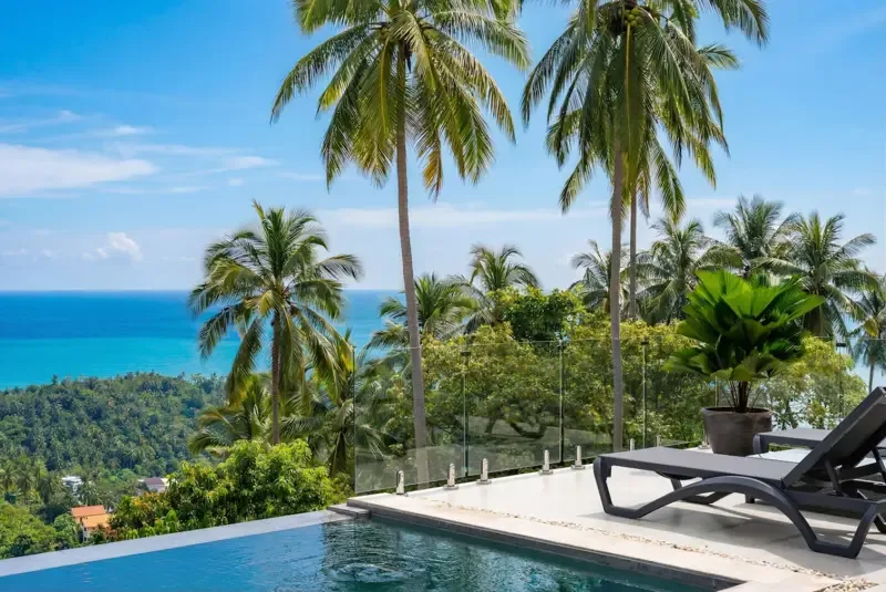 Sunrise Hill · Villa de 4 dormitorios con vistas al mar y piscina infinita, Lamai — foto 6