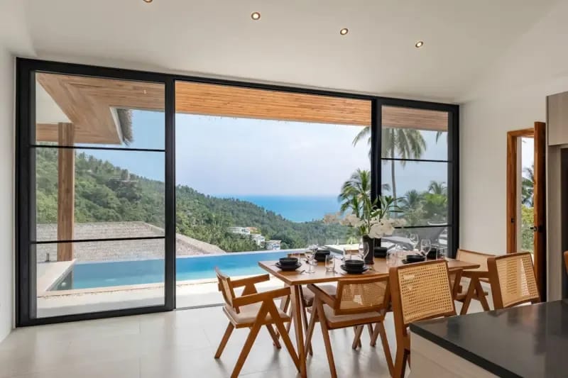 Sunrise Hill · Villa de 4 dormitorios con vistas al mar y piscina infinita, Lamai — foto 5