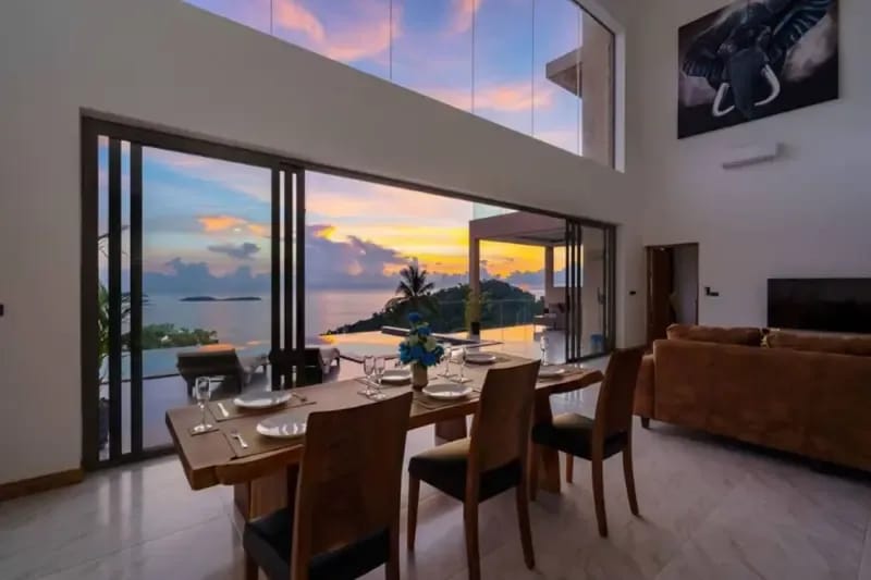 Villa Majesta · 4 dormitorios, piscina infinita y vistas panorámicas al mar, Chaweng Noi — foto 4