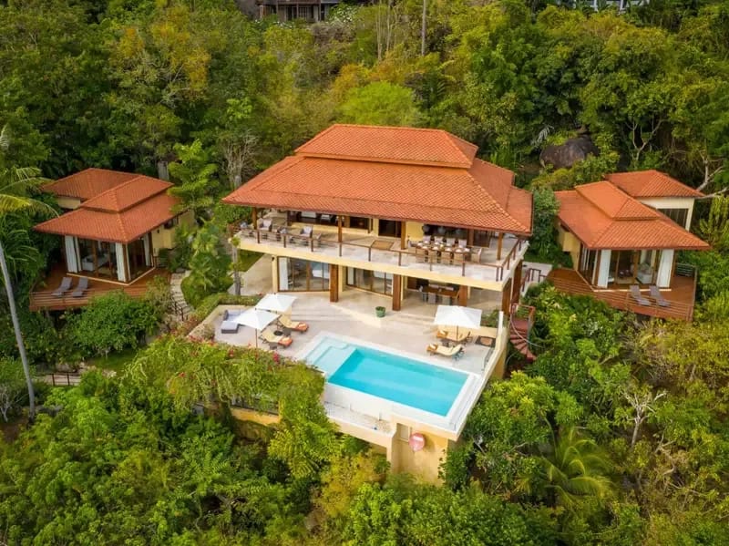 Refugio de lujo de 2 dormitorios con vistas al mar | Cocinero en la villa — foto 1