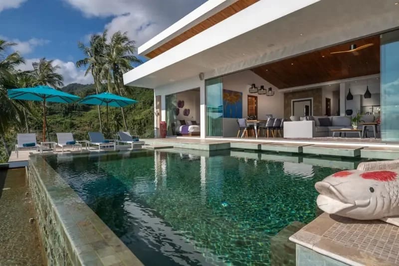 Villa Aruna · 5BR Seaview Estate with Cinema & Spa, Chaweng Noi — photo 1