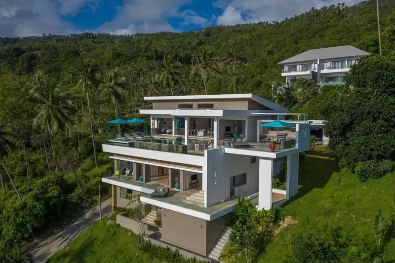 Villa Aruna · 5BR Seaview Estate with Cinema & Spa, Chaweng Noi — photo 4