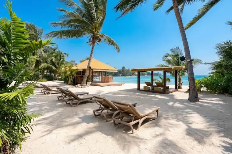 BanKun · Propiedad de 7 dormitorios frente a la playa y playa privada, Koh Samui — foto 1