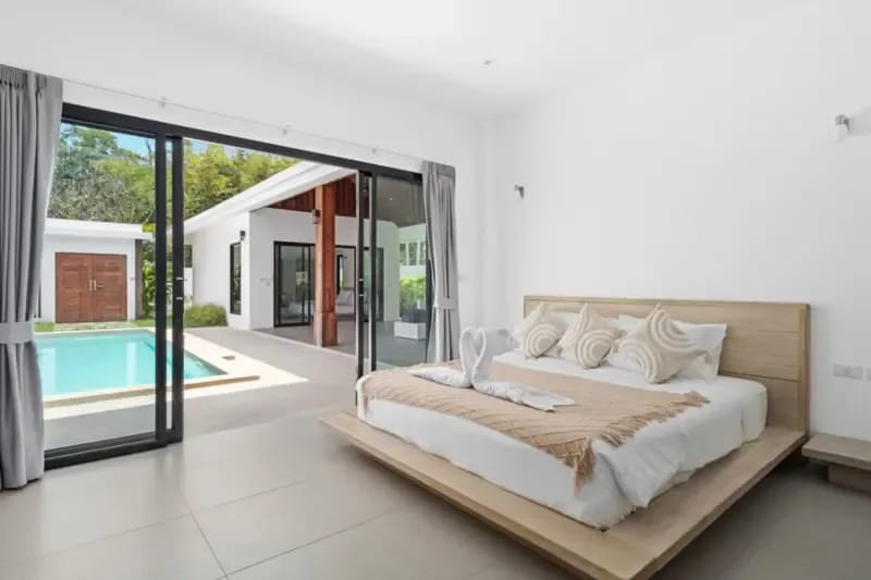 Villa de 3 dormitorios con piscina privada en Lamai, Koh Samui — foto 3