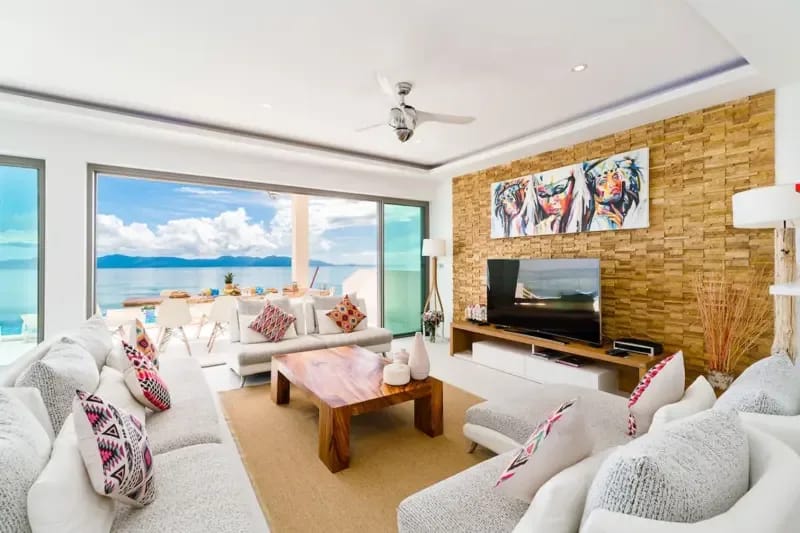 Baan Cyan, villa de 5 dormitorios con impresionantes vistas al mar y piscina privada — foto 4