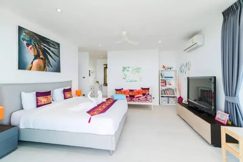 Baan Cyan, villa de 5 dormitorios con impresionantes vistas al mar y piscina privada — foto 6