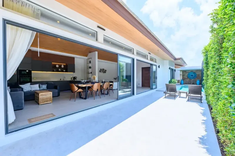 Belle vie villa con piscina de 3 dormitorios/ cerca de la playa de Bangrak — foto 2