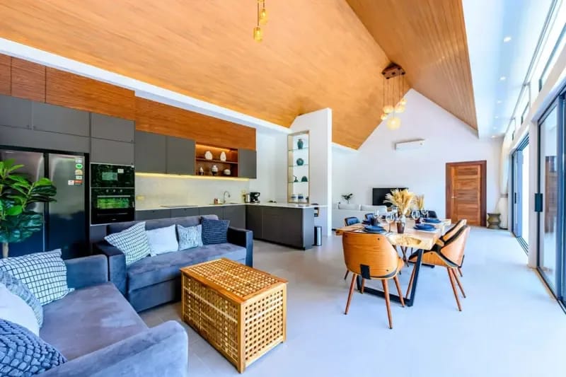 Belle vie villa con piscina de 3 dormitorios/ cerca de la playa de Bangrak — foto 3