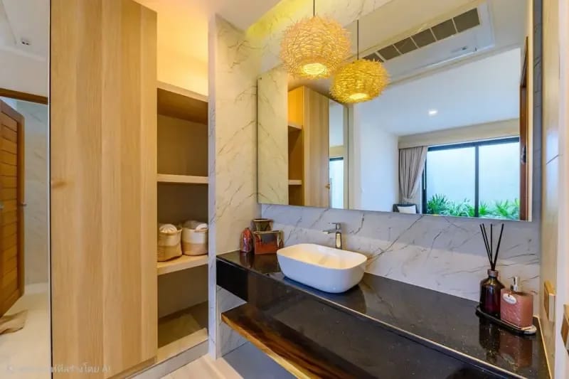 Belle vie villa con piscina de 3 dormitorios/ cerca de la playa de Bangrak — foto 6