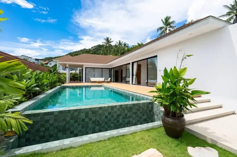 Villa Marlow de 3 dormitorios, estilo de vida moderno con piscina privada — foto 1
