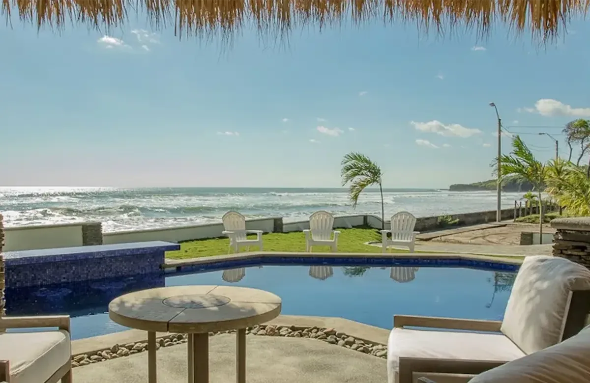 Beachfront House In Playa Guasacate | Casa Perla