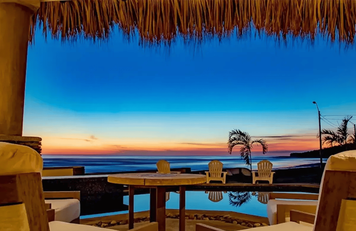 Beachfront House In Playa Guasacate | Casa Perla
