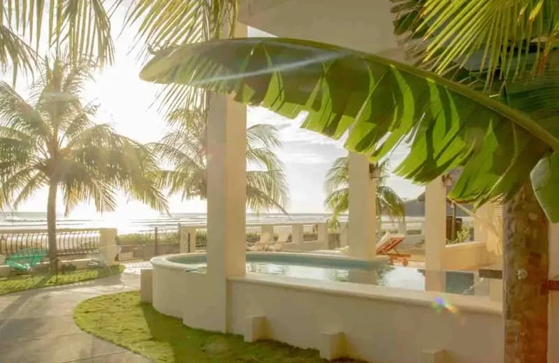 Elegant Beachfront House In Playa Guasacate | Ola Popoyo
