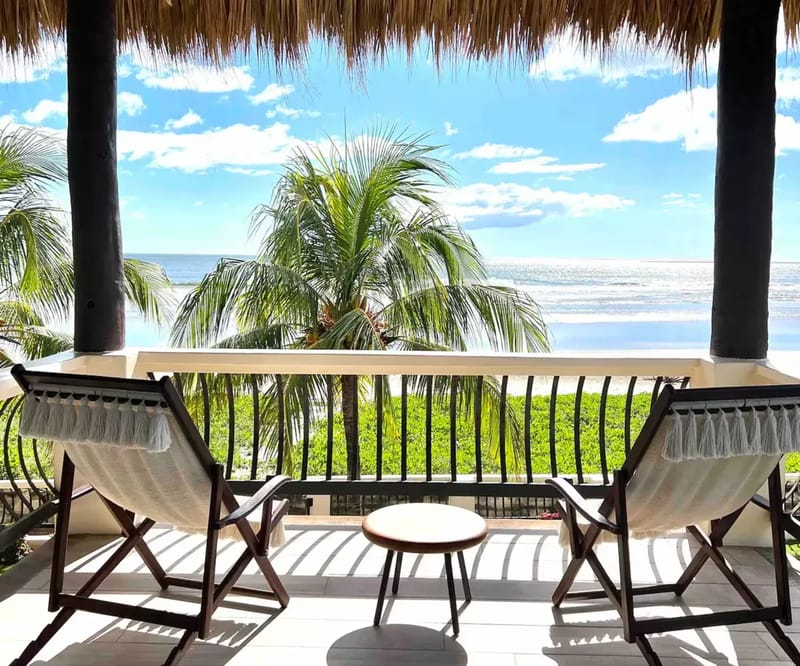 Elegant Beachfront House In Playa Guasacate | Ola Popoyo