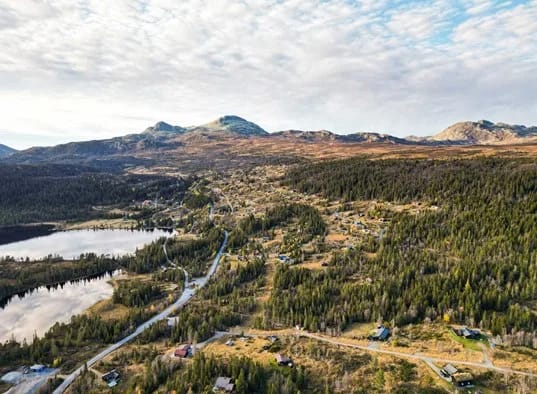 Vista de la zona
