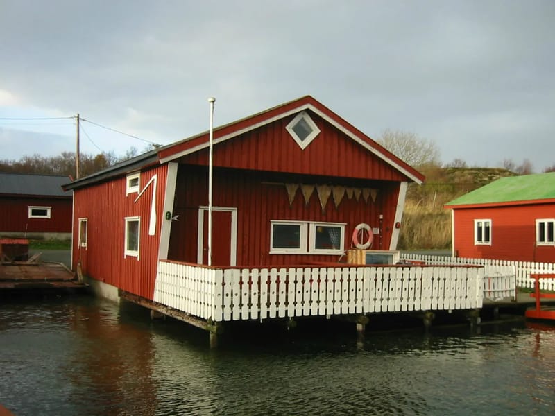 Vista exterior de la cabaña Havgløtt