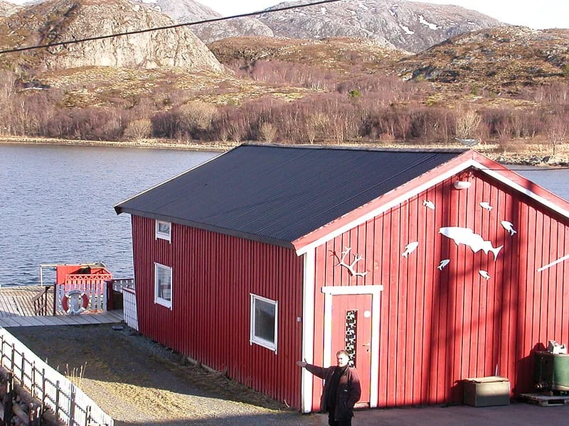 Vista interior de la cabaña Havgløtt