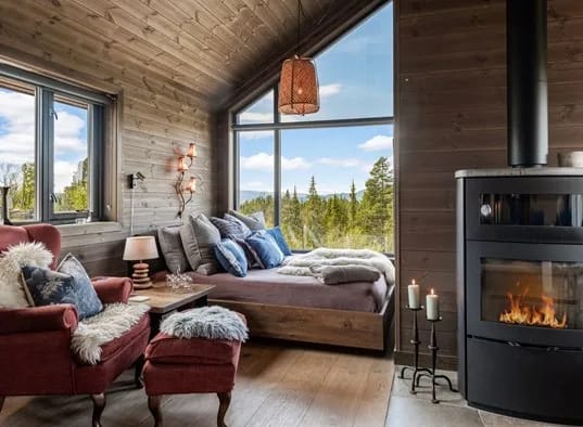 Lykka Hytte På Torpoåsen, Ål I Hallingdal (41)