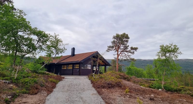 Cabaña Heimstølen en verano
