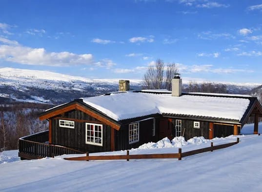 Svartlihyta AI Blå Himmel