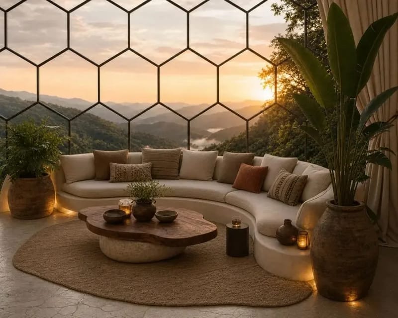 Sanctuary on Love's Farm — Sala de estar 01 (representación digital)