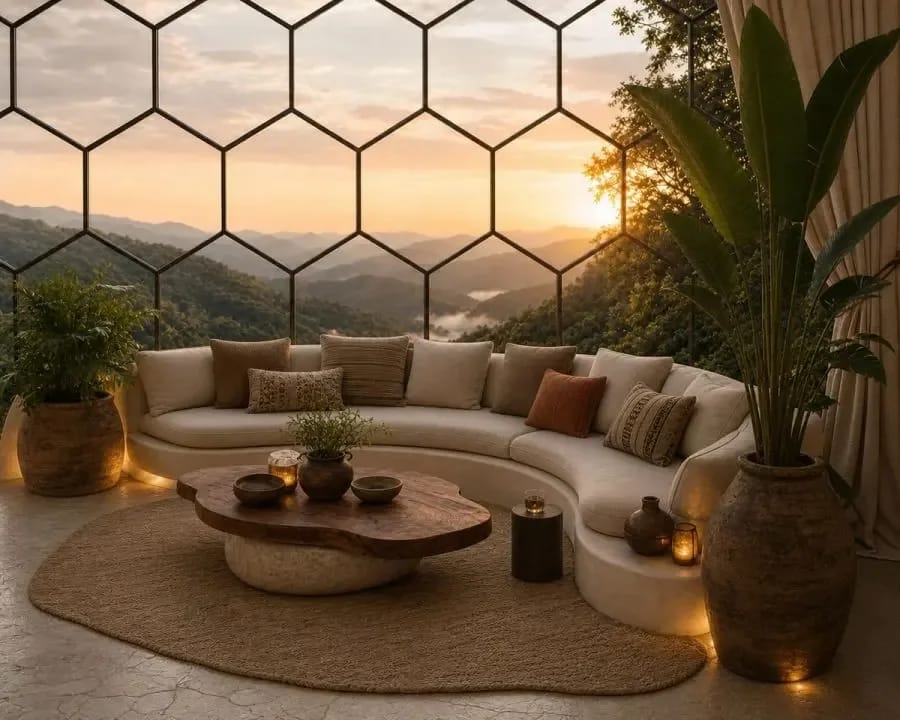 Sanctuary on Love's Farm — Sala de estar 01 (representación digital)