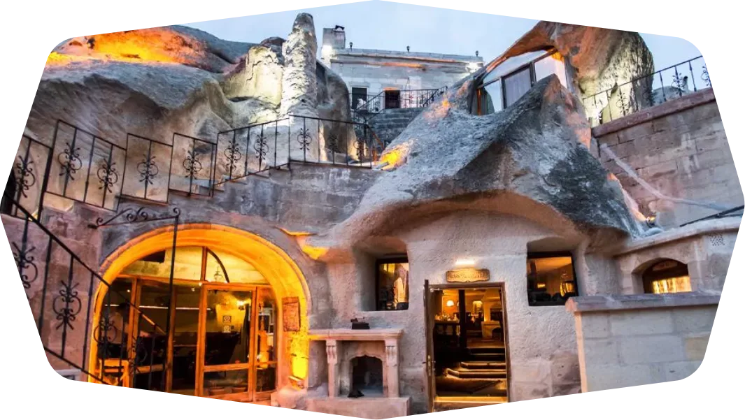 Hotel cueva en Capadocia