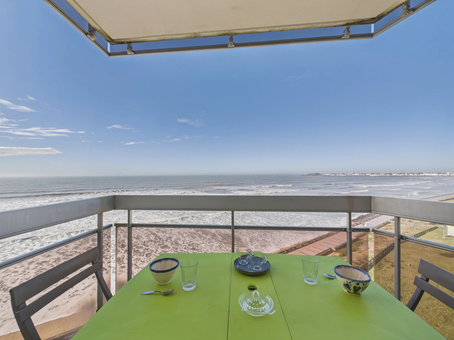 Estancia para 4 con magníficas vistas al mar