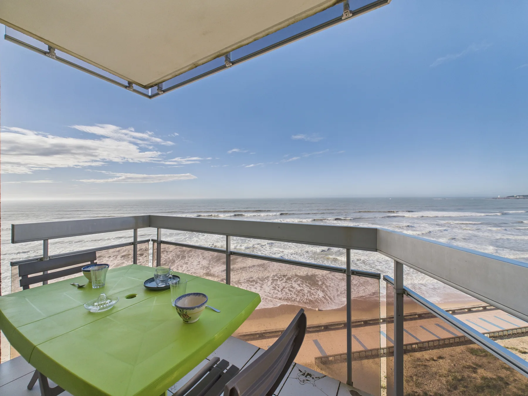Estancia para 4 con magníficas vistas al mar