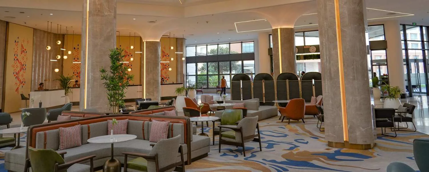 Hotel lobby