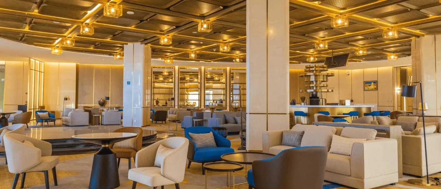 Hotel lounge