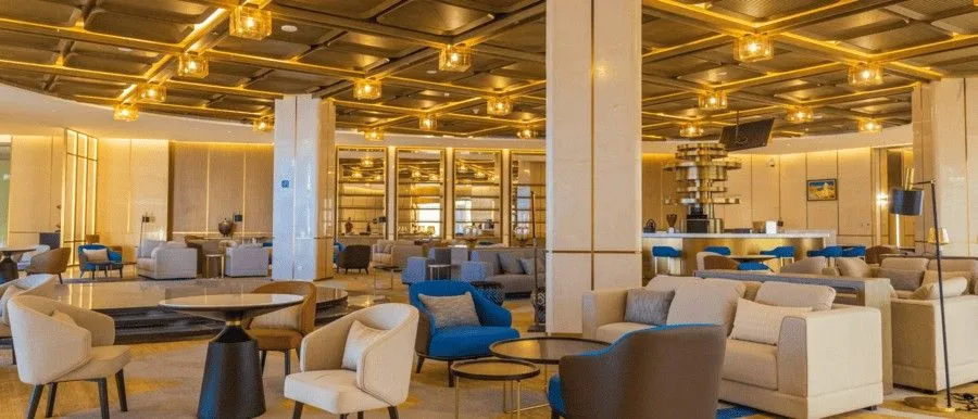 Hotel lounge