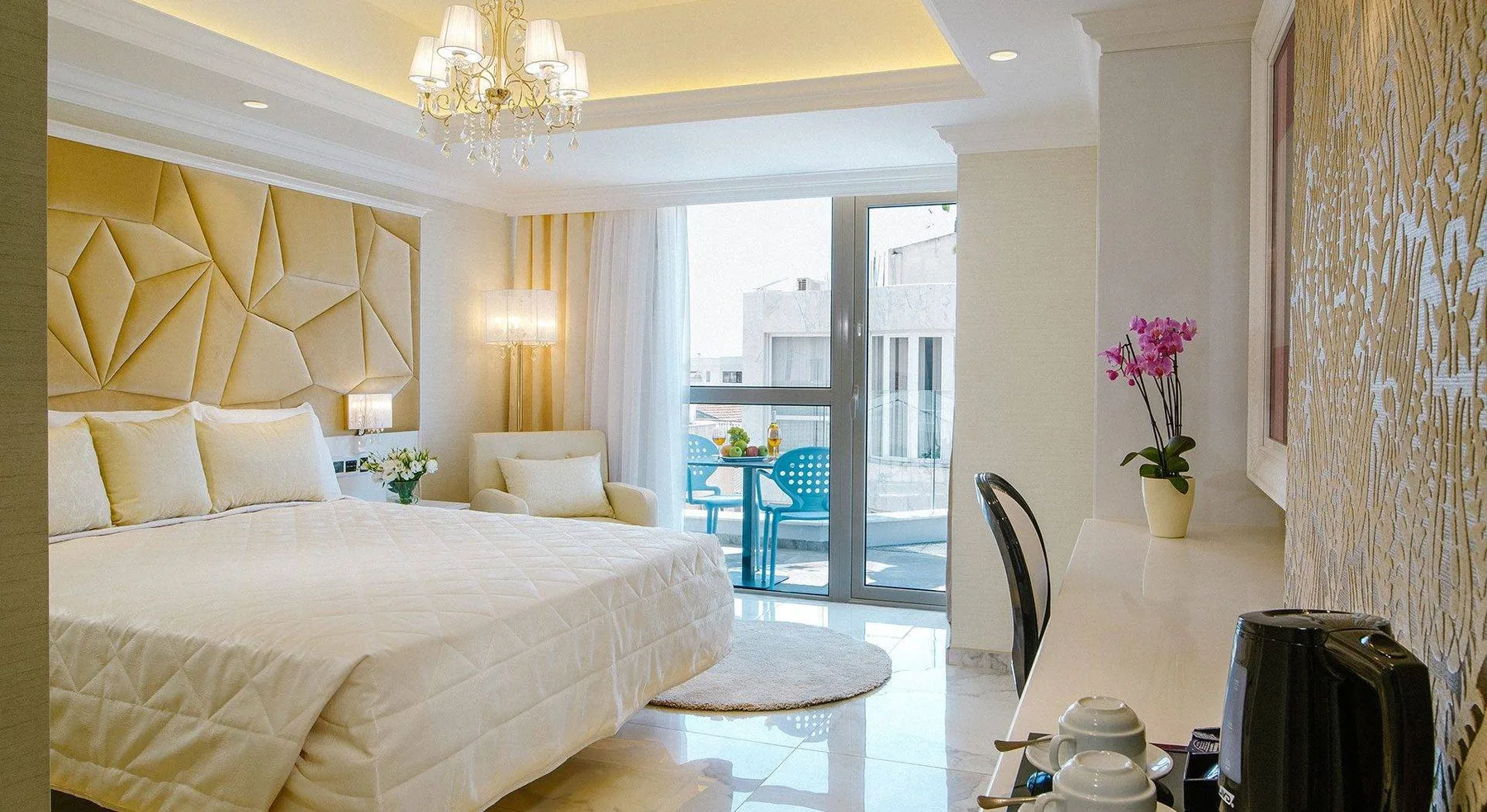 Interiores de las habitaciones del hotel
