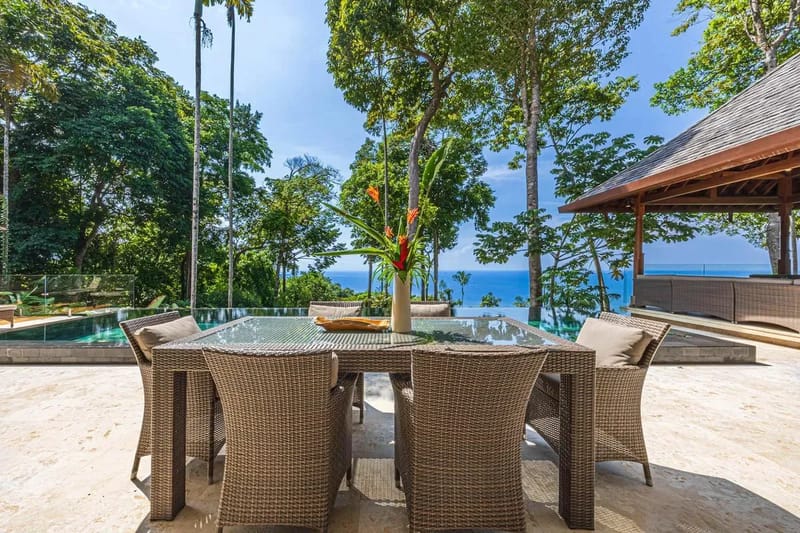 Luxury 3BR Rainforest Villa w/ Oceanview Pool