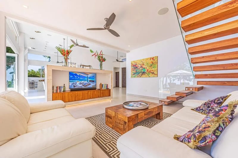 Luxury 3BR Rainforest Villa w/ Oceanview Pool