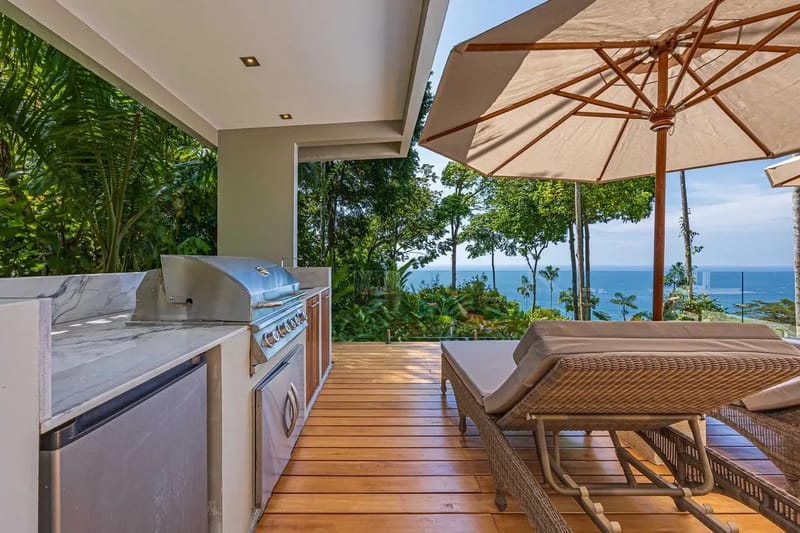 Luxury 3BR Rainforest Villa w/ Oceanview Pool