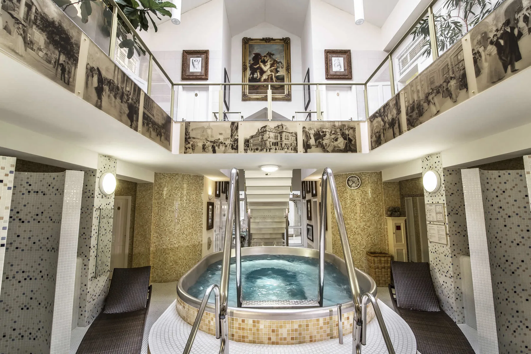 Spa and wellness area