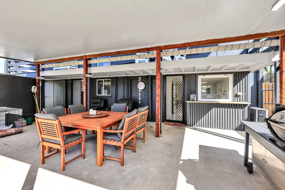 Outside seating area