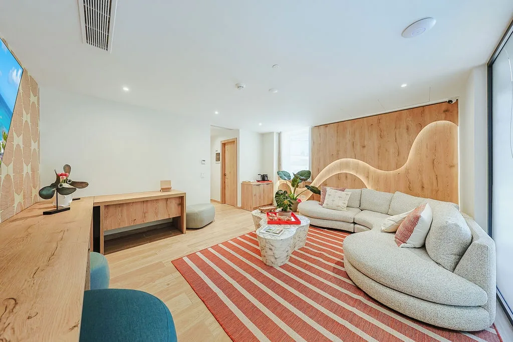 A convenient self-service reception area designed to make your arrival and stay easy and hassle-free.