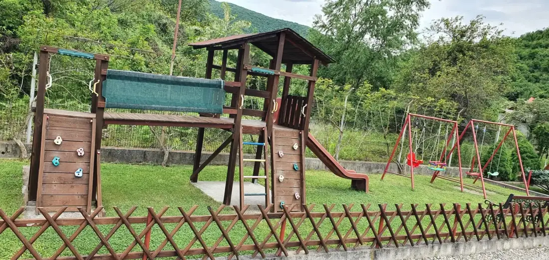 Terrenos de la casa de huéspedes